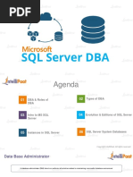 SQL DBA Mod 1 Intro