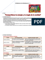 5° - Grado - Experiencia - de - Aprendizaje - N°11 Contextualizada