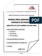 Examen Nombramiento Docente 2012