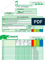 1° Instrumentos de Evaluacion Guia de Observación - Sesión 4 - Cyt