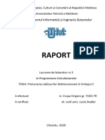 Raport Lucrare de Laborator 3