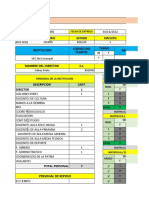 ESTADISTICA MENSUAL 2022 - 2023 Elia Carrasquel