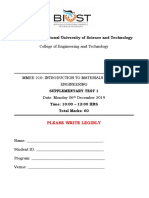 MMEE 210 - 2019 - Test 1 Suppl