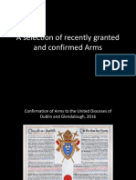 A Selection of Recently Granted and Confirmed Arms - July2016