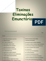 Toxinas Eliminações