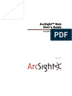 ESM Arc Sight Web UserGuide