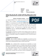 Abogados Pichardo contesta demanda de alimentos