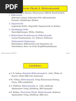 Elektrodynamik Skript WS08-09