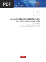 La Administración Electrónica en La Junta de Andalucía