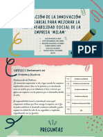 Aplicación de La Innovación Empresarial para Mejorar La Responsabilidad Social de La Empresa Milam