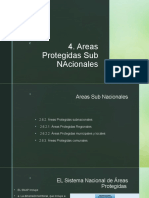 Areas Protegidas Sub NAcionales