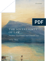 The Sovereignty of Law Freedom, Constitution and Common Law