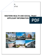 Western Health Trust Application Tips