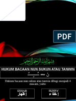 Hukum Nun Mati Atau Tanwin