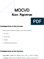 MOCVD - Gas System