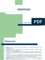 Pengantar Observasi