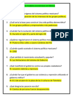 Cuestionario Modelos Económicos en México