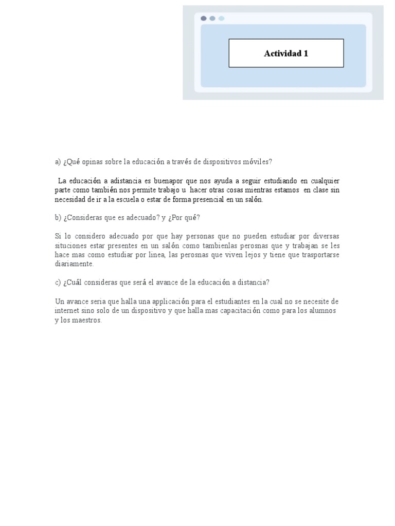 Actividad 1, Parcial 2 | PDF | Crecimiento personal y profesional ...