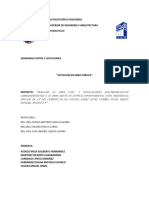 Trabajos de Obra Civil e Instalaciones Electromecánicas, Correspondientes A La Obra Nueva de Edificio Departamental Nivel Residencial