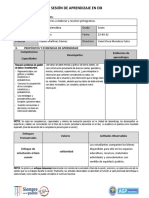 SESIÓN DE APRENDIZAJE de Matematica 22 de Agosto 22