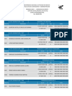 Horarios Esc Alex