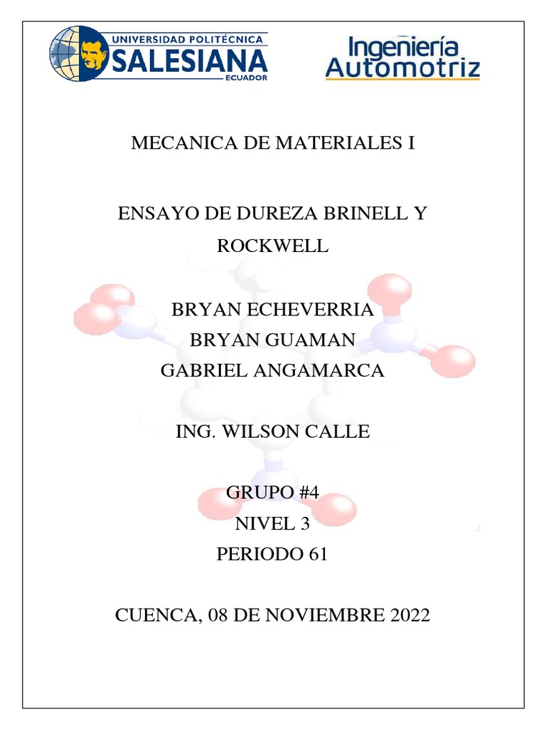 1 Dureza Brinell y Rockwell PDF