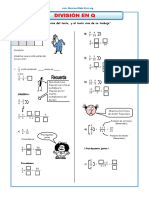 División de Fracciones para Segundo de Secundaria