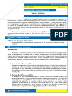 Target Setting: Study Guide For Module No. 2