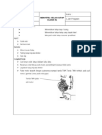 Job Sheet Menyetel Celah Katup