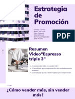 Estrategia de Promoción Resumen y Estrategia FYBECA