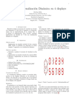 Informe 6 Visualizaci N Din Mica en 4 Displays