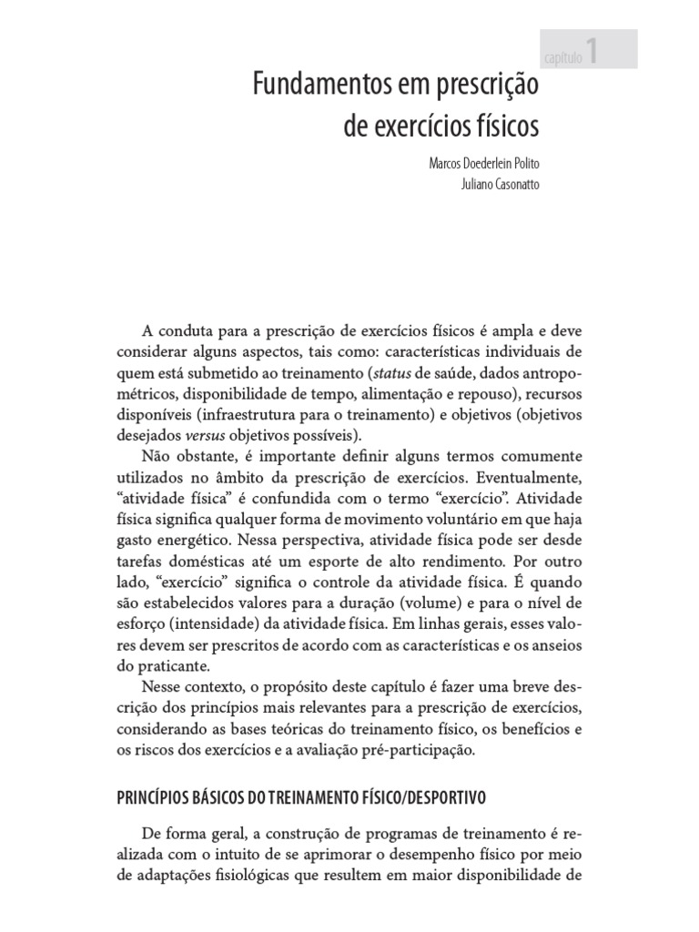 TED 1 - Pollock Fisiologia Clínica Do Exercício | PDF | Adaptação | Morte