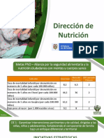 Presentacion Direccion de Nutricion