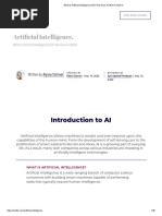  Artificial Intelligence (AI) 