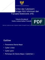 Cyber Crime Dan Cyber Porn Dikaitkan Dengan Ruu Ite