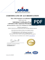 API Certificate - AECFDEDV