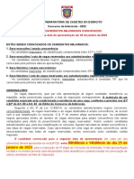 Lista Convocados Segunda Data 25 Jan 23