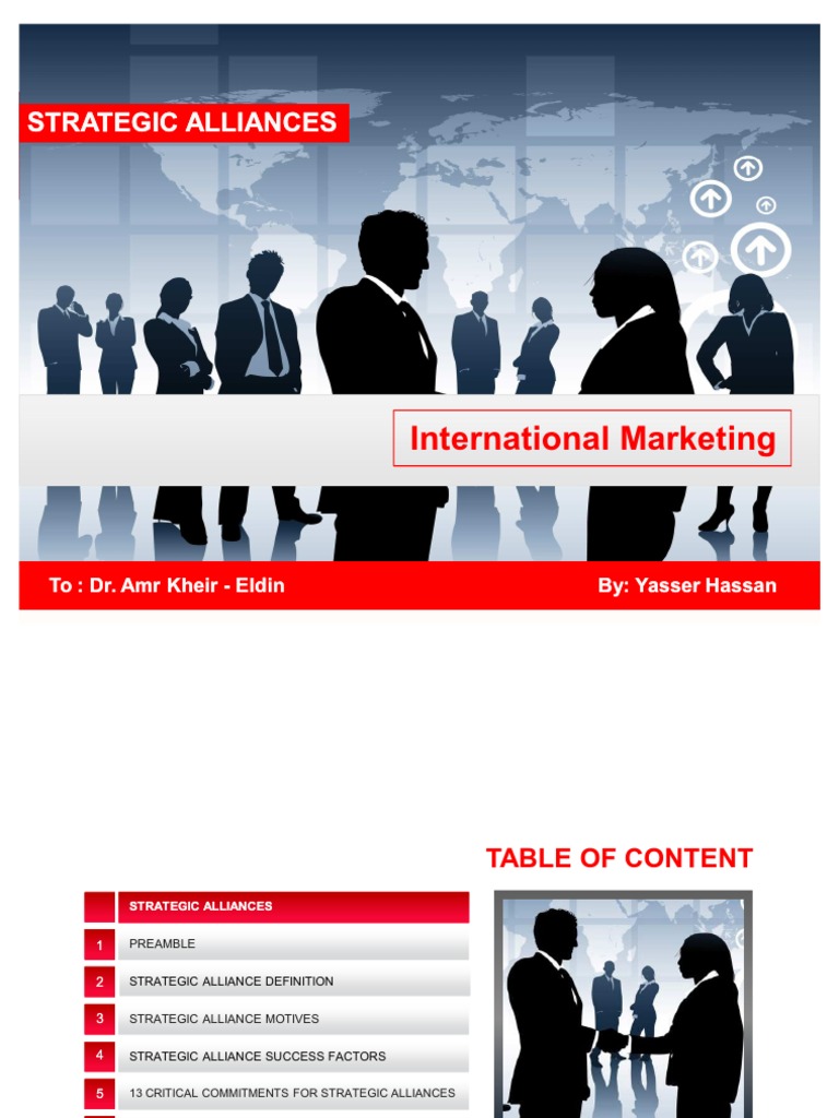 Strategic alliances in modern business and finance