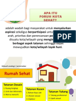 FBS Presentasi Pendampingan Forum Kecamatan Sehat