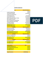 Simulasi Harga Ekspor Lengkuas