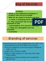 Branding of Services