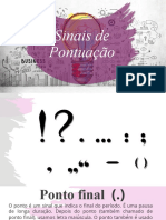 Sinais de Pontuação