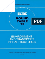 And Transport Infrastructures: Environment