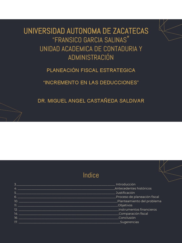 Incremento de Deducciones Fiscales | PDF | Impuesto sobre la renta ...