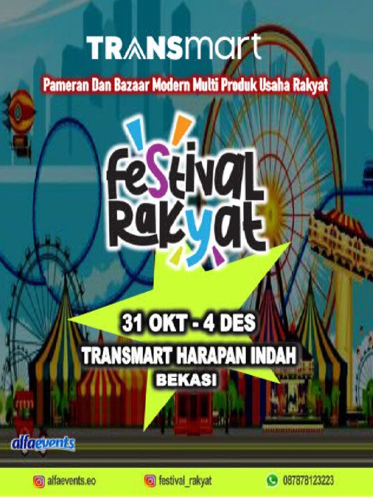 Presentation FESTIVAL RAKYAT | PDF | Social Science | Home & Garden