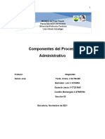 El Proceso Administrativo y Sus Componentes