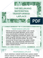 8 Latar Belakang Transformasi Laplace