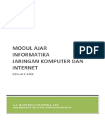 Modul Ajar Informatika 3 - Jaringan Komputer Dan Internet