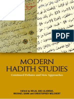 The Press in The Middle East and North Africa,: Modern Hadith Studies