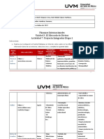 Finanzas Internacionales Unidad 3. El Mercado de Divisas Actividad 7. Proyecto Integrador Etapa 1